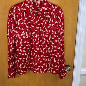 Valentino floral printed blouse